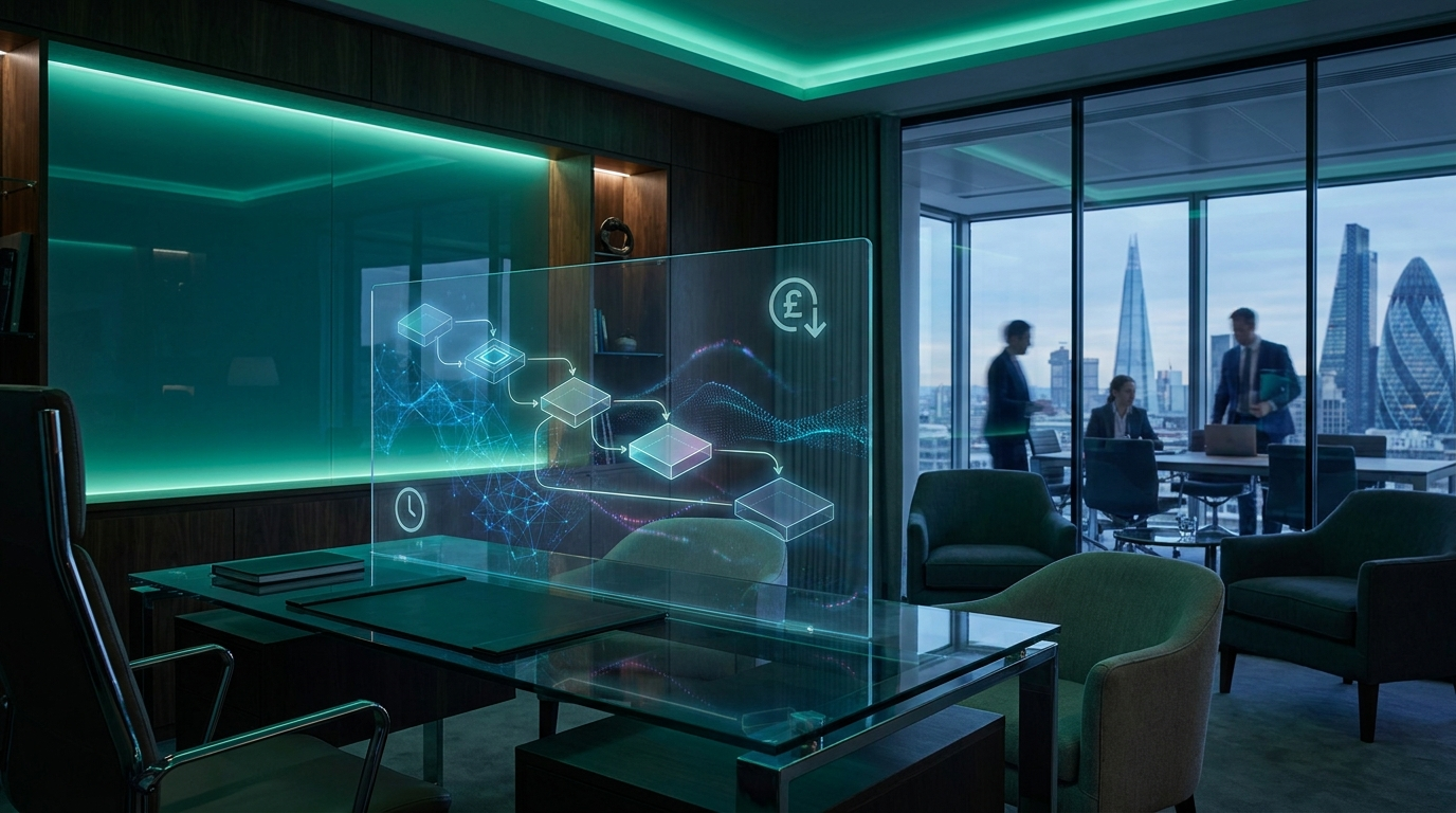 Business Process Automation in the UK: Where AI Actually Saves Money blog visual