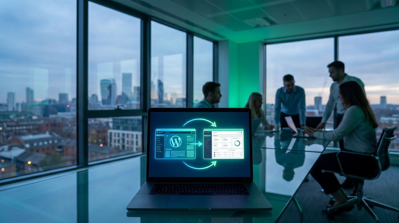WordPress to Laravel Migration: When UK Businesses Should Switch blog visual