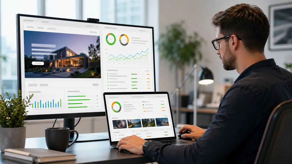 Core Web Vitals speed optimisation dashboard for a UK website